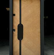 درب ضد سرقت لاین مدرن:”کدLa808”/نمای کامپوزیت ضدسرقت