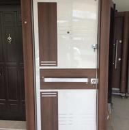 درب ضد سرقت روکش راش:”کدLa845”/نمای اسپایدر ضدسرقت