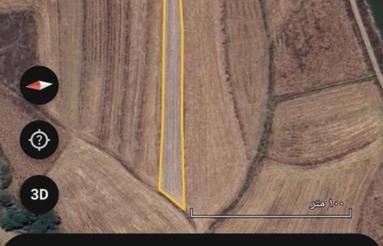 فروش2500متر زمین کشاورزی