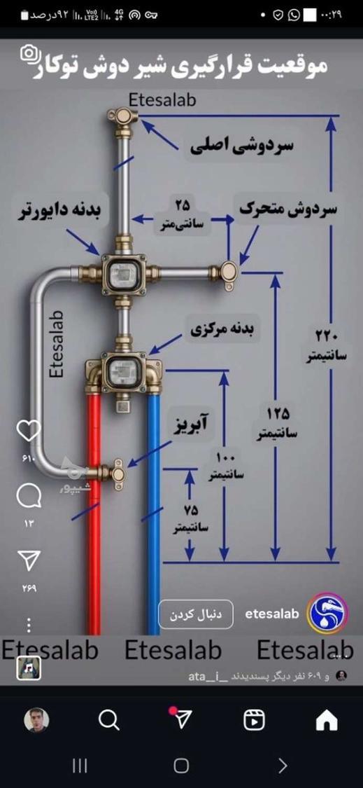 تاسیسات فنی. لوله‌ کشی آبو فاضلاب