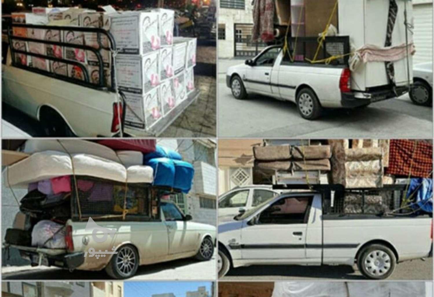 حمل بار به نقاط مختلف شهر ‌و‌بیرون از شهر