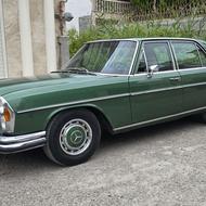 بنز S280 w108 1973 سبز متالیک