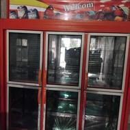 یخچال ویترینی 6درب ،نو وسالم ،موتور بزرگ خارجی