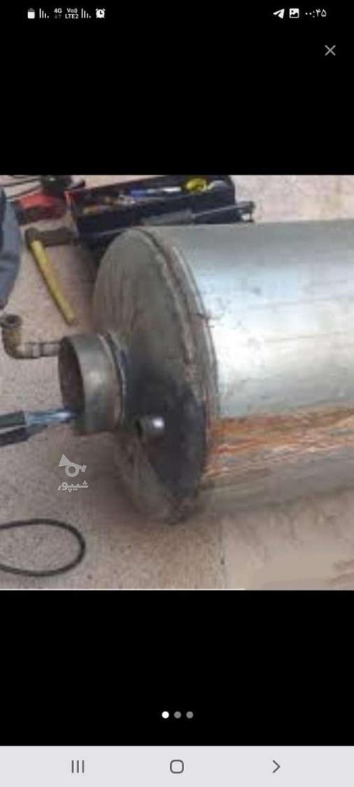جوشکاری آبگرمکن وبرشکاری لوله گاز