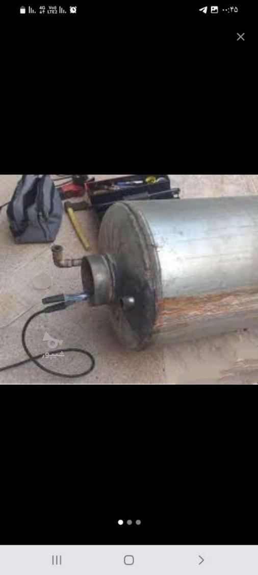 جوشکاری آبگرمکن وبرشکاری لوله گاز
