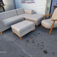 مبل ال تی وی چستر / مبلمان راحتی L نقد و اقساط
