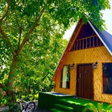 اجاره روزانه کلبه جنگلی 4نفره ویو بینظیر در نور