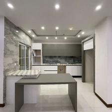 نوساز 160 متری روبه‌روی استخر،معاوضه با زمین یا واحد کوچکتر