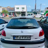 پژو 206 تیپ 5 سفید95