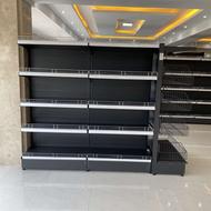 قفسه هایپری مشکی قفسه فلزی قفسه سوپرمارکتی استند سیگار شلف