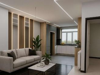 61 متر رو به باغه نه دیوار همسایه