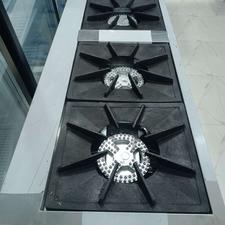 اجاق گاز ایستاده پایه استیل ردیفی و مربع شرکت الکتروبهارآمل