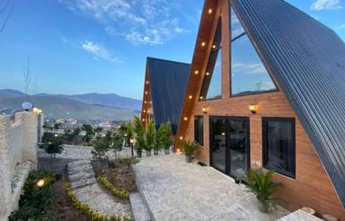 رهن سالیانه دو دستگاه کلبه سوییسی فول مبله