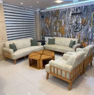 مبل راحتی 8 نفره چستر و مینیمال تختخوابشو با تحویل فوری