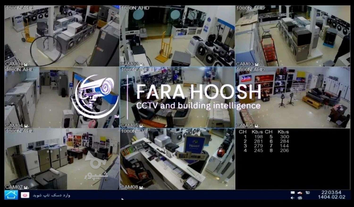 دوربین دزدگیر مداربسته و امنیتی