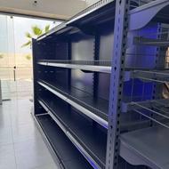 یخچال هایپری قفسه فلزی قفسه انباری قفسه سوپرمارکتی استند وسط