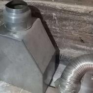 حراج دودکش گالوانیزه همراه لوله