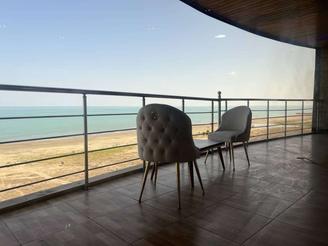 اجاره روزانه اپارتمان3خوابه با ویو کامل دریا در نور