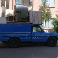 نیسان حمل بار اثاثیه منزل با کارگر حمل مبلمان نیسان بار