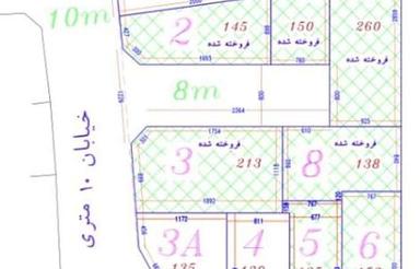 فروش زمین مسکونی 130 متر در خیابان ساری
