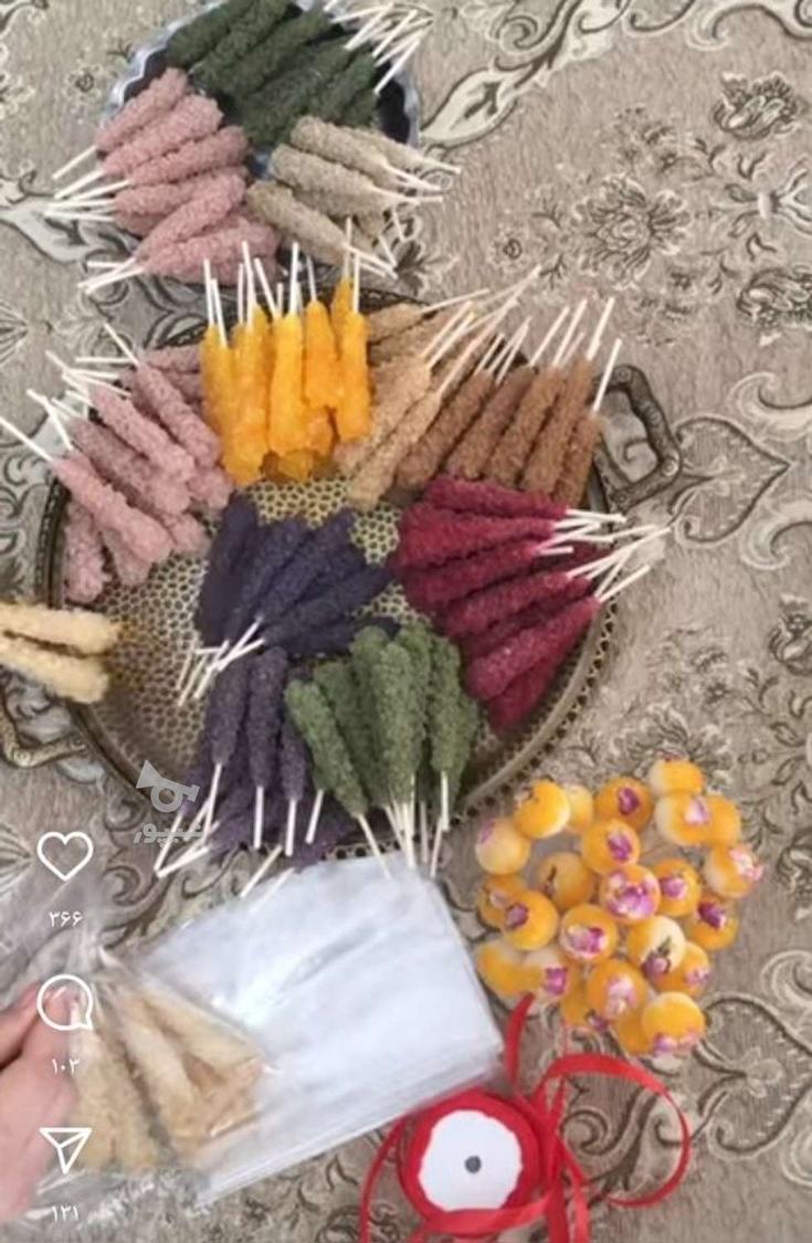 آموزش مینا کاری قندونبات سنگ مصنوعی وشبه قالی