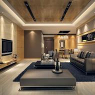 نصب و کندن کاغذ دیواری و انجام سقف کاذب. بتونه کاری درزگیری