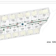 زمین شهرکی- سرایدار مقیم- قطعات تفکیک شده