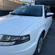 سمند LX EF7 (دوگانه سوز) 1404 سفید مخزن کوچیک گاز سیم