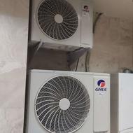 نصب تعمیر،سرویس انواع کولر گازی داکت اسپلیت با ضمانت6ماه