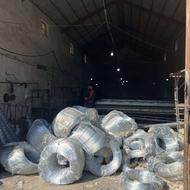 توری فنس گابیون سیم خاردار پایه فنس پایه بتنی