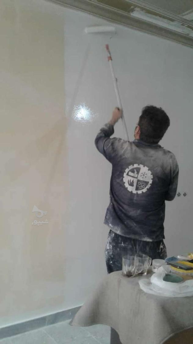 نقاش نقاشی ساختمان کل تهران 20 سال سابقه