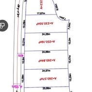 فروش 6 قطع زمین بدون کاربری.کندسر خیابان کاج.