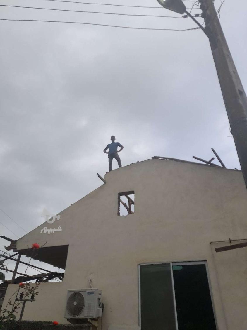 تخریب ساختمان قدیمی در بابل