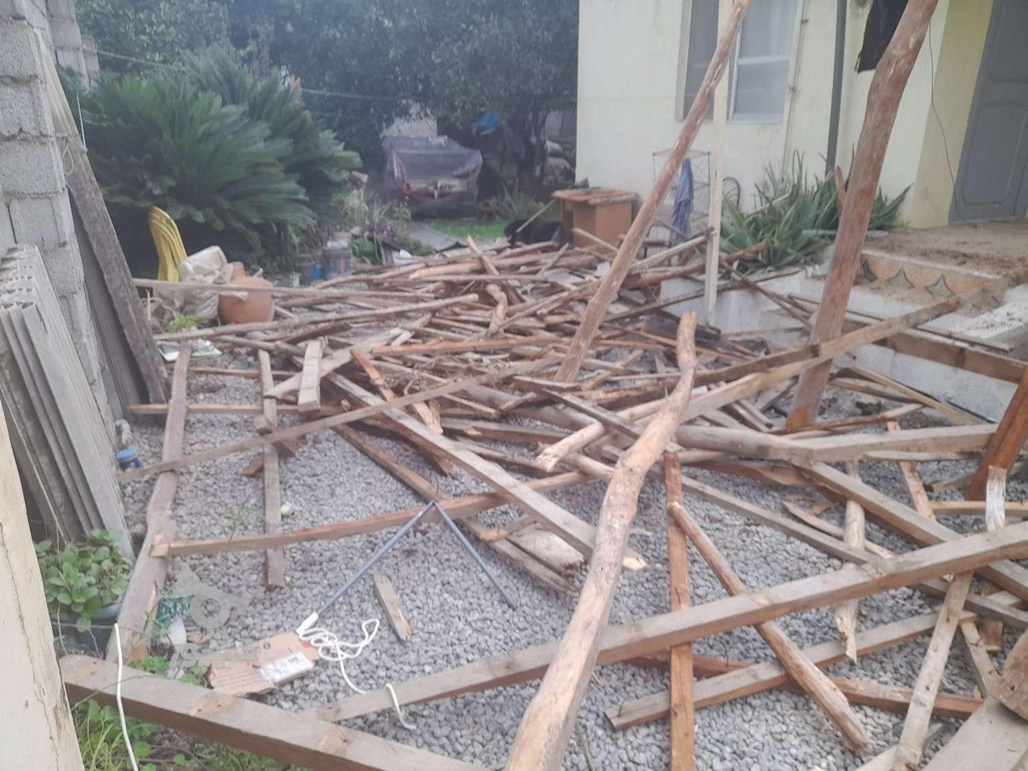 تخریب ساختمان قدیمی در بابل