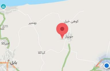 فروش زمین شالیزار 13 هکتار جاده جویبار-بهنمیر