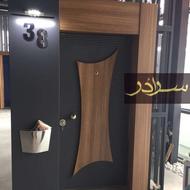 درب ضد سرقت راش:”کدLb467”/نما فریم لس ضدسرقت