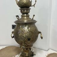 سماور و قوری برنجی