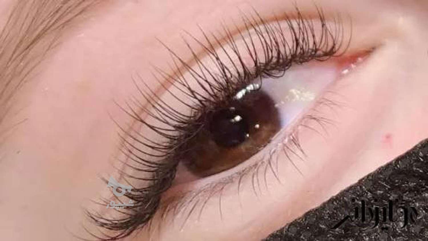 مدل اکستنشن مژه و لیفت ابرو