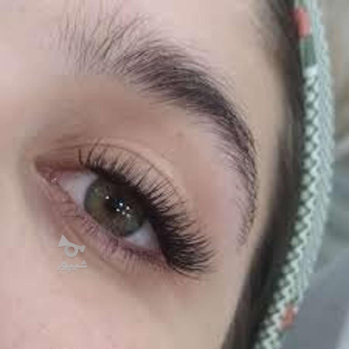 مدل اکستنشن مژه و لیفت ابرو