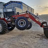 بیل تراکتورچهارجک به همراه لوازم کامل هیدرولیک استثنایی آریا