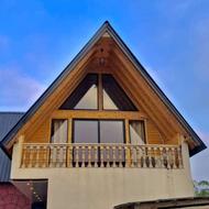 اجاره کلبه نوساز جنگلی دربست با استخر آبگرم سرپوشیده