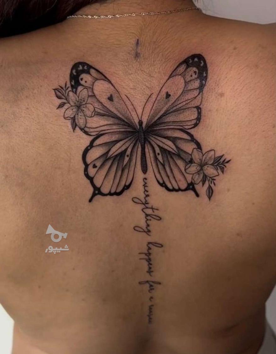 مدل تتو بدن