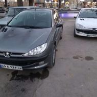 پژو 206 (تیپ2) 1388 خاکستری