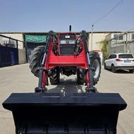 بیل جلو تراکتور بیل تراکتور پایه بکهو جک ازکنار مخزن دار