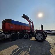 بیل جلو تراکتور چهارجک پایه بکهو ملخلی دار جک ازکنار سفارشی