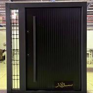 درب ضد سرقت روکش فلز:”کدLb575”/نما فریملس ضدسرقت سرادر