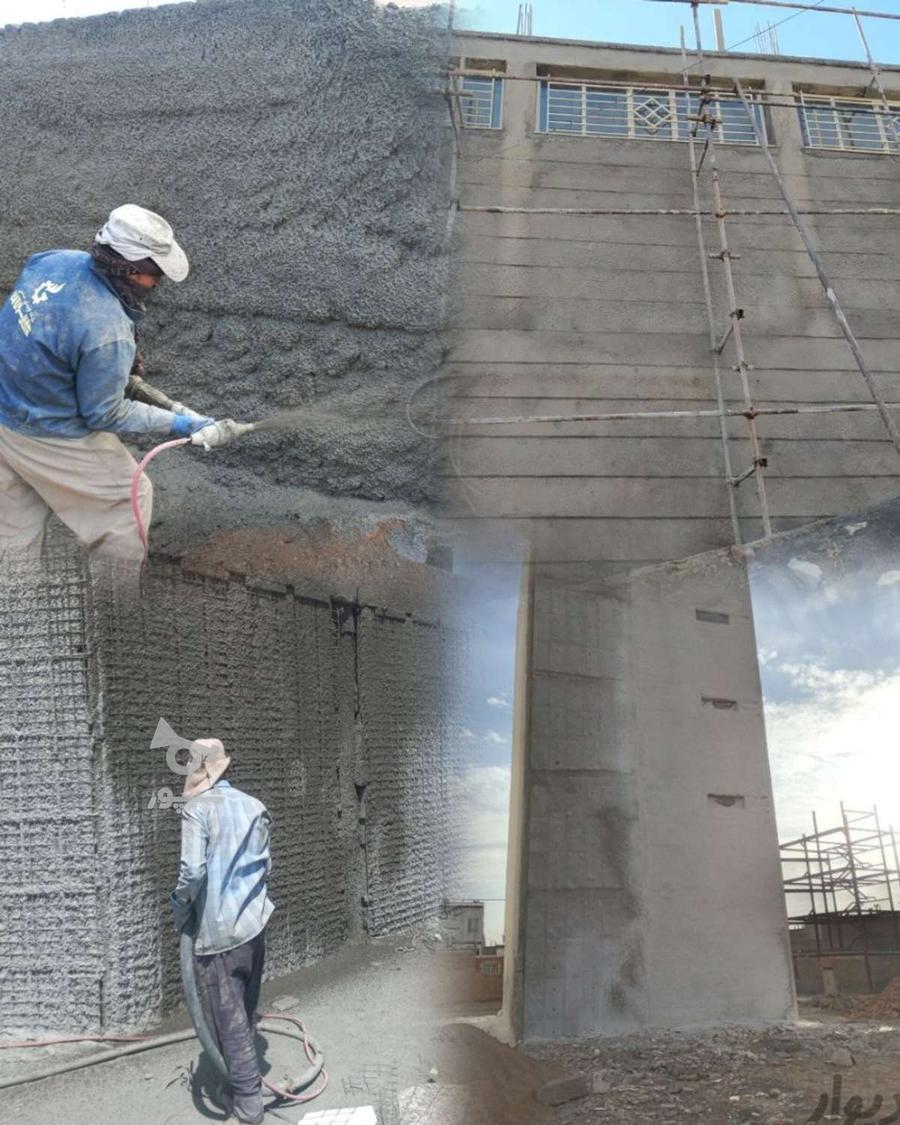 شاتکریت با دستگاه دیزلی