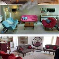 مبل قایقی با رنگ های متنوع نقد و چک بازدید امیرکلا