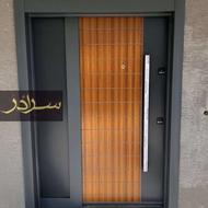 درب ضد سرقت روکش راش:”کدLb641”/شیشه سکوریت ضدسرقت