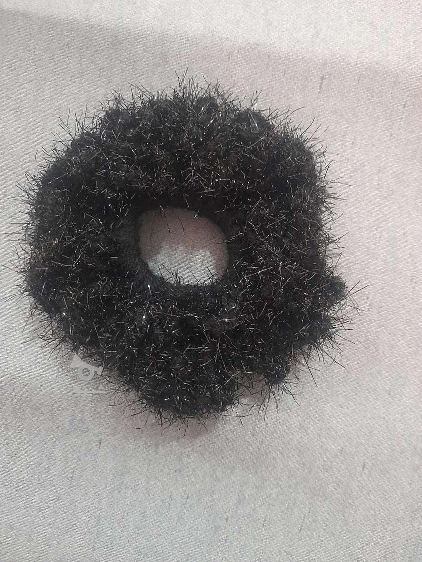 کش موی دست بافت رنگارنگ و زیبا